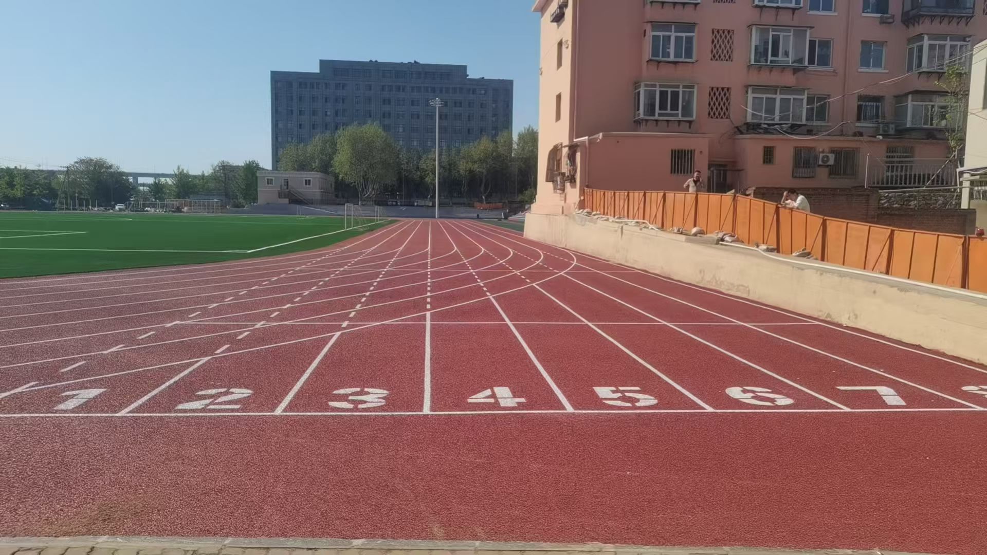 漯河市新国标塑胶跑道健身步道 - 价格